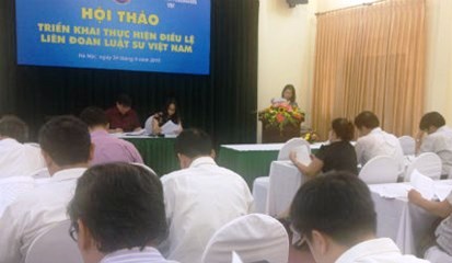 Cần sớm ban hành Nội quy hoạt động của các Đoàn luật sư